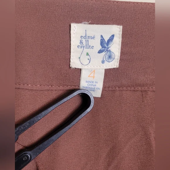 Anthroplogie Edme & Esyllte Mauve Maxi Skirt 4 - Picture 2 of 10